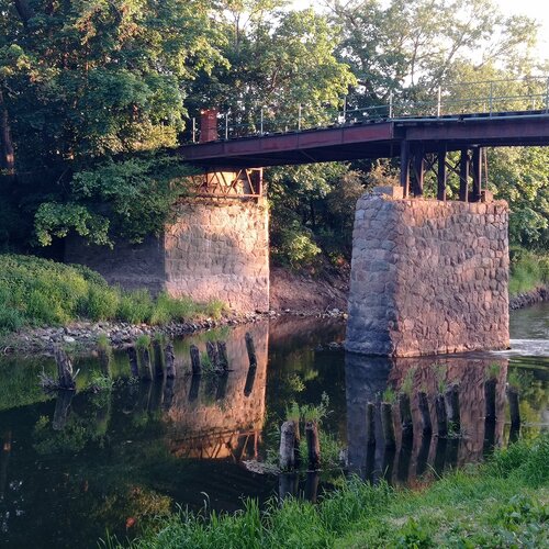 Мост на пути сплава